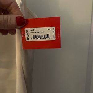 Spanx NWT Racerback Cami - Ivory - Satin - 1X/1TG